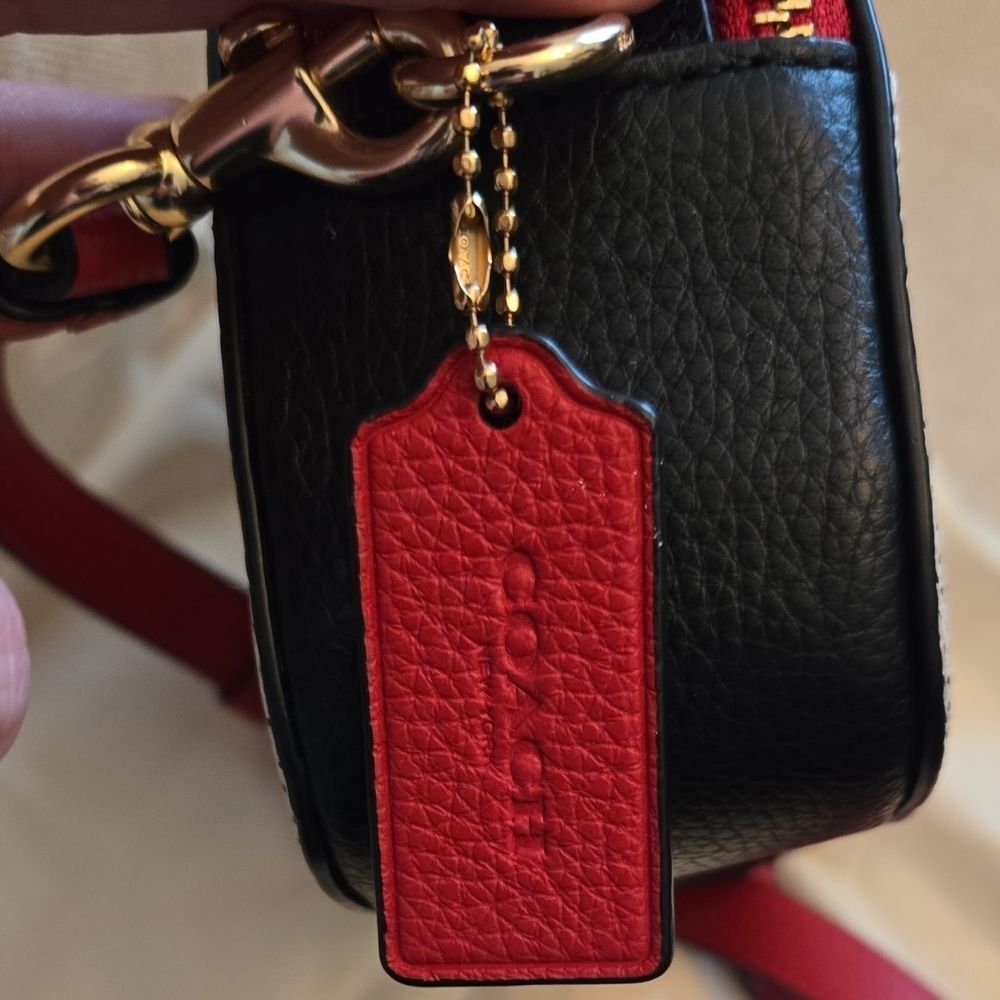 Coach Disney Keith Haring Mickey Mouse Crossbody Bag - Picture 3 of 8